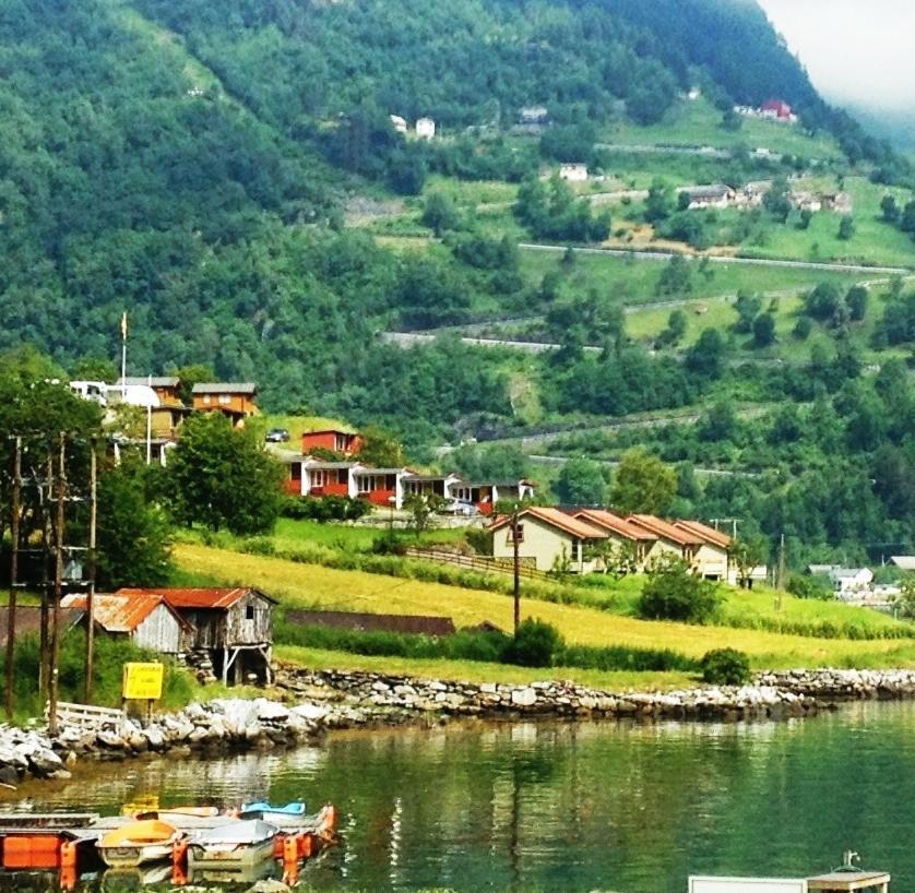 Fjorden Campinghytter Geiranger Kültér fotó