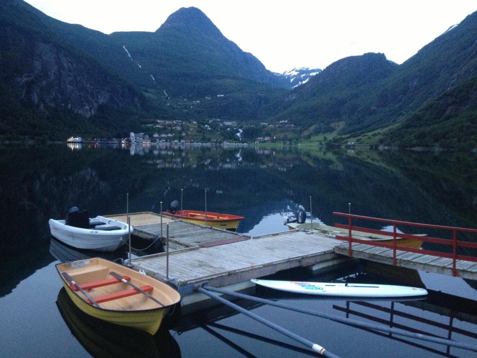 Fjorden Campinghytter Geiranger Kültér fotó