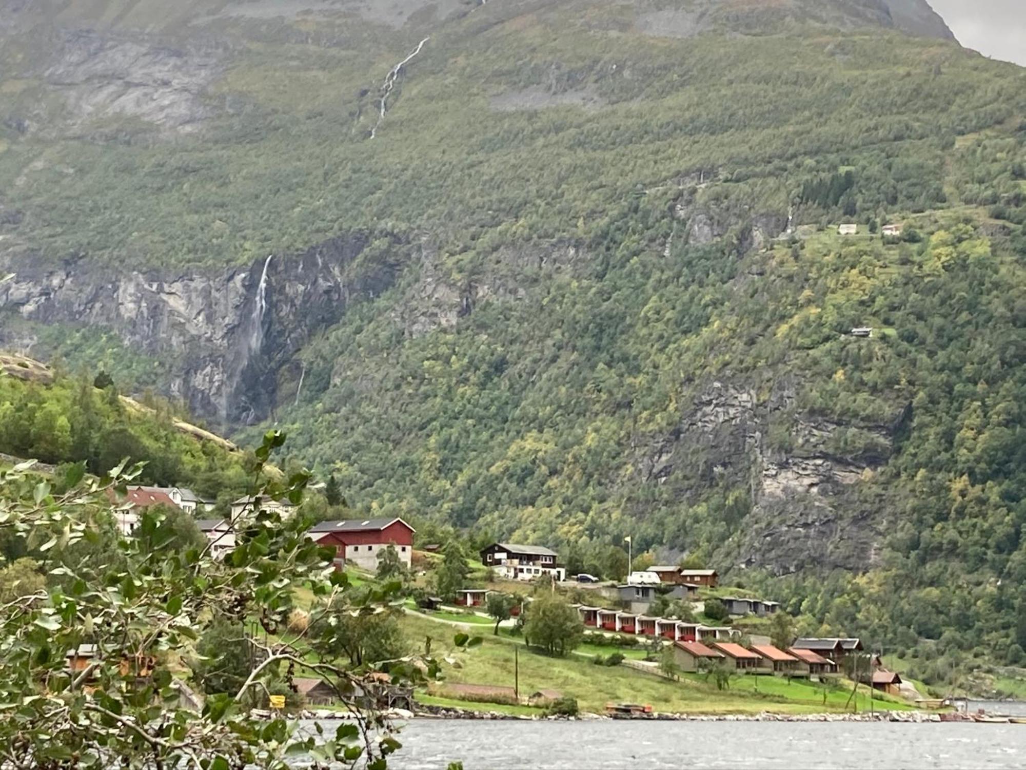Fjorden Campinghytter Geiranger Kültér fotó
