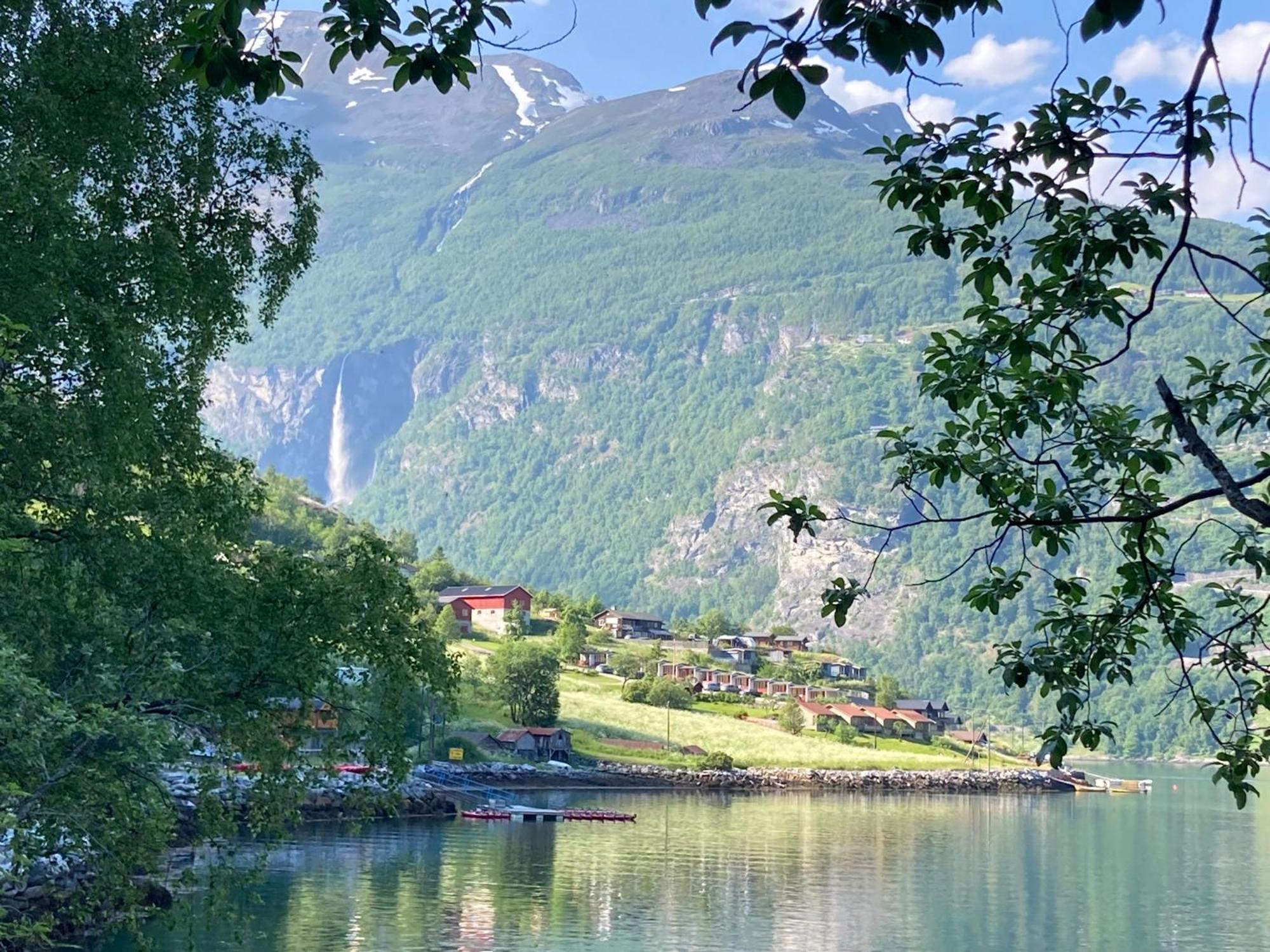 Fjorden Campinghytter Geiranger Kültér fotó