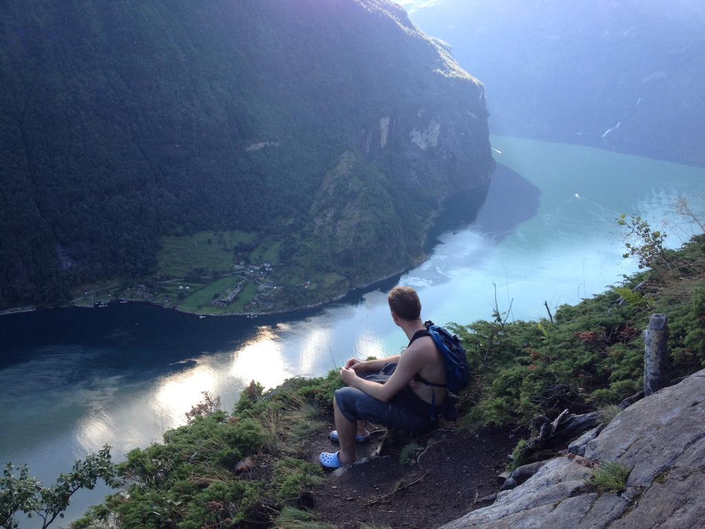 Fjorden Campinghytter Geiranger Kültér fotó